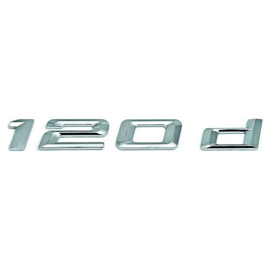 Самоклейна емблема BMW "120d", 51147135550
