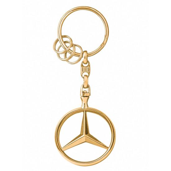 Брелок Mercedes-Benz Key Chains Brussels, Золотой цвет, B66953741