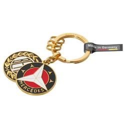 Оригінальний брелок Mercedes-Benz Key Ring, Sindelfingen, Gold, Brass, B66041523