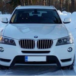 Решетка радиатора левая для BMW X3 F25, артикул 51117237421
