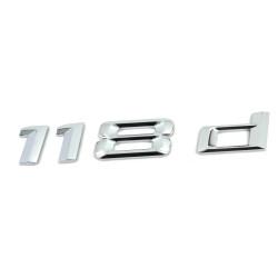 Самоклеящаяся эмблема BMW "118d", 51147135549