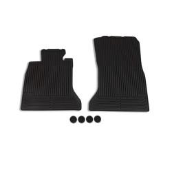 Передние резиновые всепогодные коврики BMW - 5 серия F10 F11, черный, 51475B70A00