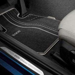 Передние текстильные коврики BMW Urban - 1 серия F20 F21 / 2 серия F22 F23 / M2 F87, антрацит/бежевый, 51472220180
