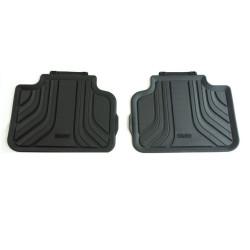 Задние резиновые всепогодные коврики BMW 2 серии F45 Active Tourer, черный, 51472287859
