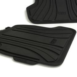 Задние резиновые всепогодные коврики Basis BMW - 2 серия F23, черный, 51472361515