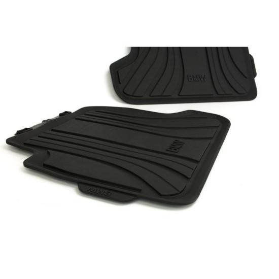 Задние резиновые всепогодные коврики Basis BMW - 2 серия F23, черный, 51472361515