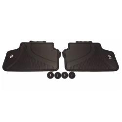 Задние резиновые всепогодные коврики BMW - 5 серии G30 / G31 / M5 F90, 51472414219
