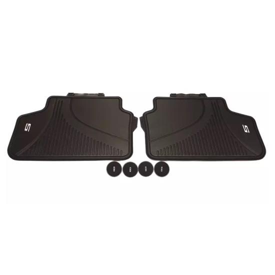Задние резиновые всепогодные коврики BMW - 5 серии G30 / G31 / M5 F90, 51472414219