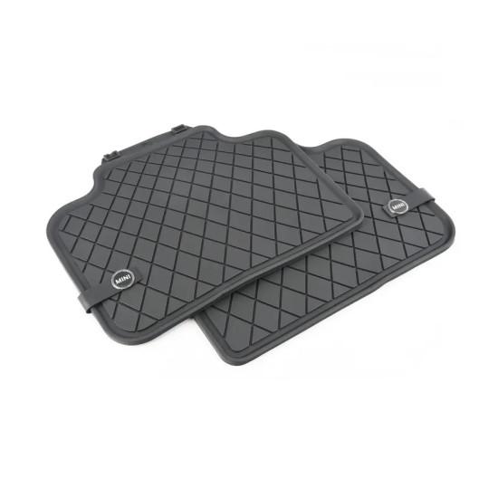 Задние резиновые всепогодные коврики MINI - F60 Countryman, Essential Black, 51472447608