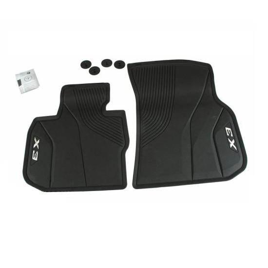 Передні гумові всепогодні килимки BMW - X3 G01, 51472450511