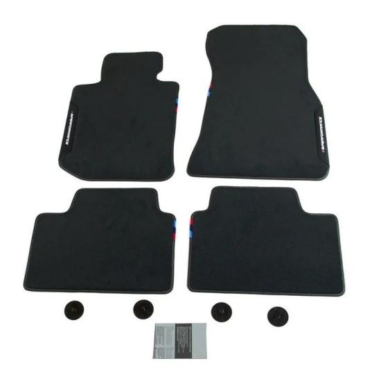 Комплект текстильных ковриков BMW M Performance - 5 серия G30 G31 / M5 F90, 51472450775