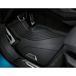 Передние резиновые всепогодные коврики BMW - 1 серия F40 / 2 серия F44, черный, 51472469121