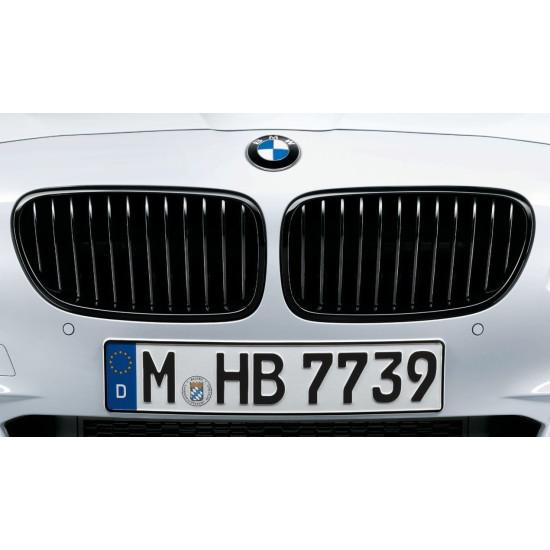 Решетка радиатора левая для BMW 5 (F10, F11, F18 и LCI), артикул 51712165539