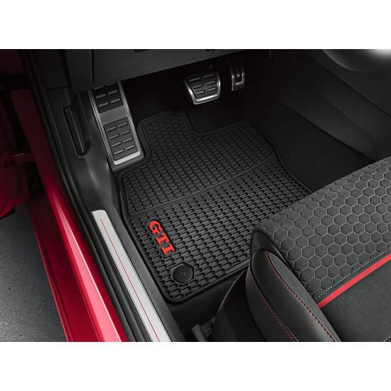 Комплект резиновых ковриков GTI, цвет черный VOLKSWAGEN VW GOLF 7 VII 