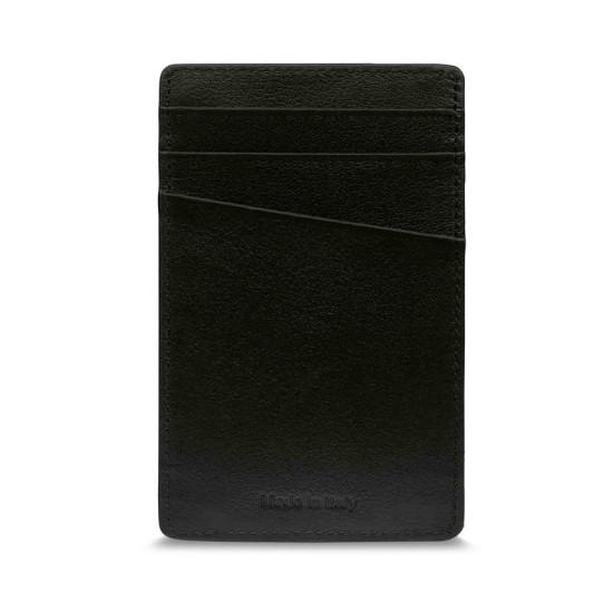 Кожаный футляр для кредитных карт BMW Credit Card Holder, Black,  80212454666