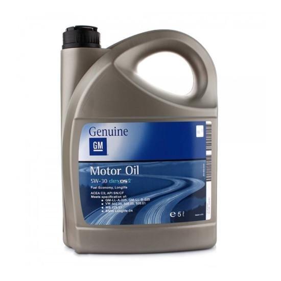 Моторна олива Opel/GM 5W-30 Dexos 2 5L  93165557