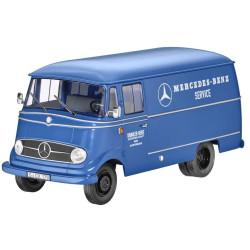 Коллекционная масштабная модель Mercedes-Benz L319, Van, Mercedes-Benz Service, 1956-67, синий, масштаб 1:18, B66040630