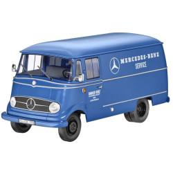 Колекційна масштабна модель Mercedes-Benz L319, Van, Mercedes-Benz Service, 1956-67, синій, масштабі 1:18, B66040630