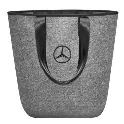 Женская сумка для покупок Женская сумка для покупок Mercedes-Benz, серая, B66952989