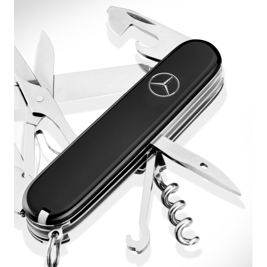 Перочинный нож Mercedes-Benz Victorinox Climber Pocket Knife, черный, B66953409