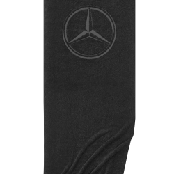 Банний, пляжний рушник Mercedes-Benz, чорний, B66953607 Банний, пляжний рушник Mercedes-Benz, чорний, B66953607