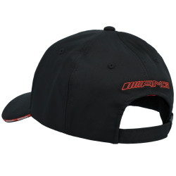 Бейсболка Mercedes AMG Cap, чорна / червона, B66956013 Бейсболка Mercedes AMG Cap, чорна / червона, B66956013