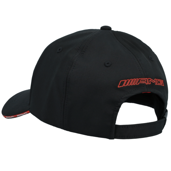 Бейсболка Mercedes AMG Cap, черная / красная, B66956013