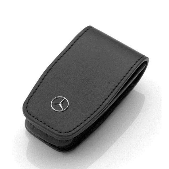 Кожаный футляр для ключей Mercedes-Benz Key Wallet, Gen.6, Black, B66958408