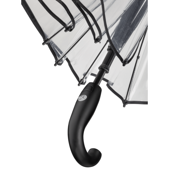 Прозора парасолька-тростина Mercedes-Benz Umbrella, Transparent / Black, B66958959
