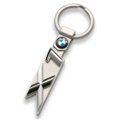 Брелок для ключей BMW X1 Series Key Ring, Silver (80272454658)