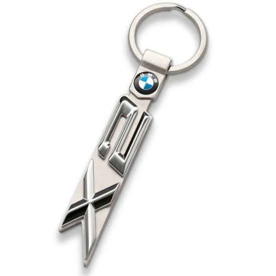 Брелок для ключей BMW X2 Series Key Ring, Silver (80272454658)