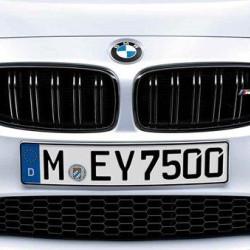 Решетка радиатора левая M Performance для BMW M3 F80, артикул 51712352812