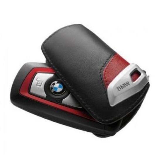 Кожаный футляр для ключа BMW Leather Key Case Sport, 82292219909