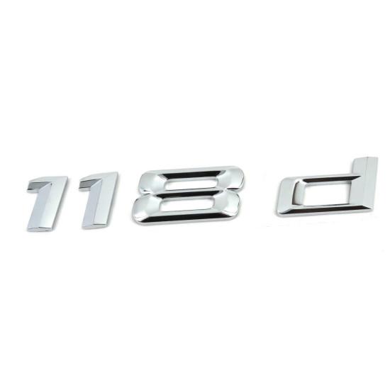 Самоклеящаяся эмблема BMW "118d", 51147135549