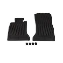 Передние резиновые всепогодные коврики BMW - 5 серия F10 F11, черный, 51475B70A00