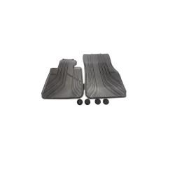 Передние резиновые всепогодные коврики Basis BMW - 3 серии F30 F31 F34 / M3 F80, черный, 51472219799