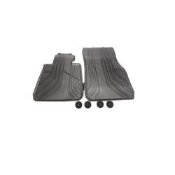 Передние резиновые всепогодные коврики Basis BMW - 3 серии F30 F31 F34 / M3 F80, черный, 51472219799