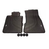 Передние резиновые всепогодные коврики BMW - 5 серии G30 / G31 / M5 F90, 51472414218