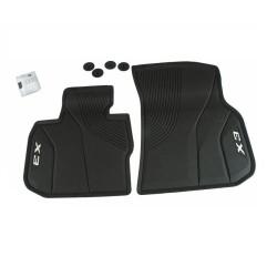 Передние резиновые всепогодные коврики BMW - X3 G01, 51472450511