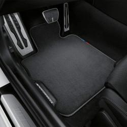 Комплект текстильных бархатных ковриков BMW M Performance - 3 серии Sedan G20 / Touring G21,  51472457270