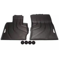 Передние резиновые всепогодные коврики BMW - X3 F25 / X4 F26, 51472458442
