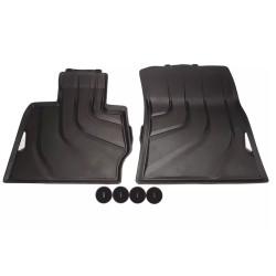 Передние резиновые всепогодные коврики BMW - X3 F25 / X4 F26, 51472458442