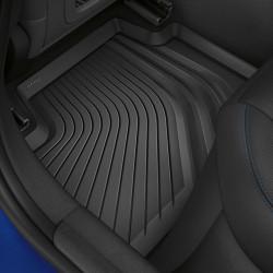 Задние резиновые всепогодные коврики BMW - 3 серии Sedan G20 / Touring G21, черный, 51472461169