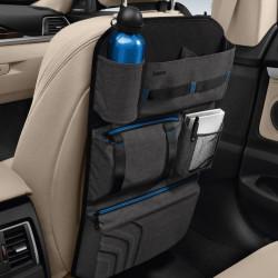 Сумка для спинки сиденья BMW Backrest Bag, anthracite/blue, 52122406212