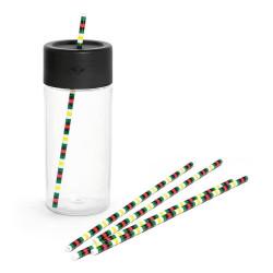 Пляшка для води MINI Ice Tea Mug Colour Block, Black, 80282465944