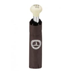 Складной зонт Mercedes 300 SL Compact Umbrella, коричневый / серебристый, B66041533
