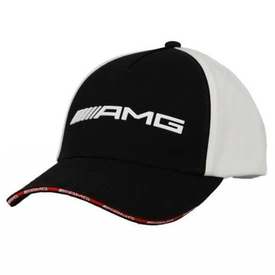 Бейсболка AMG Mercedes-AMG Collection, колір чорний / білий
