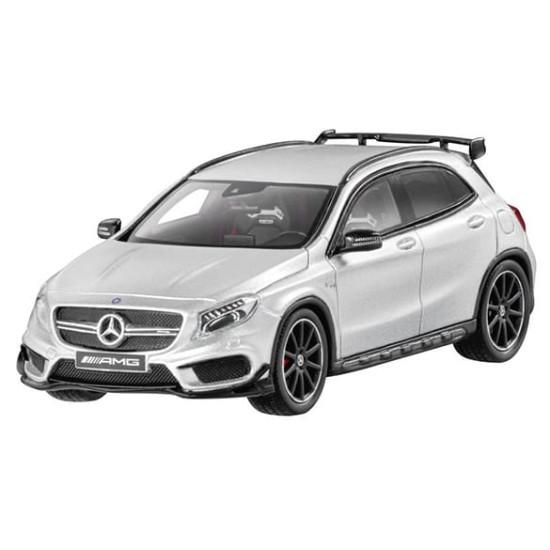 Коллекционная модель Mercedes-Benz GLA X156, Edition 1, масштаб 1:43, цвет серебряный иридиум