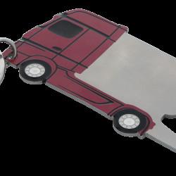 Брелок Mercedes-Benz Collection, цвет серебристый / красный B66955045
