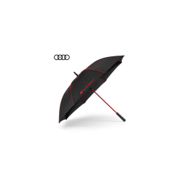 Парасолька Audi Sport, Umbrella Automatic Umbrella with Audi Sport Logo, Black/Red, 3122200200